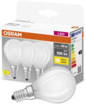 OSRAM 3db LED izzó Gömb E14 P45 5.5W = 60W 806lm 2700K 300° Izzószál OSRAM (4058075592599)