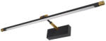 Masterled LED fali lámpa tükör fölé 14W 1680lm 4000K 160° fekete-arany 66cm Gemino Masterled (LVTLAM0644)