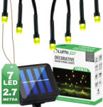 Lumileds Kerti Solar Girland 7x LED dekoratív foltok Szentjánosbogarak ORNIS LUMILED (LUMSOL0025)