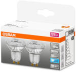 OSRAM 2x GU10 LED izzó 4.3W = 50W 350lm 4000K Semleges 36° OSRAM STAR (4058075452473)