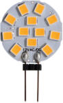 Kanlux LED izzó G4 1.2W 135lm 3000K 12AC/DC Meleg KANLUX (KANLED2435)