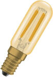 OSRAM Vintage LED izzó E14 4, 8 W = 40 W 470 lm 2200 K Meleg 320° Borostyánszínű, szabályozható izzószálas Vintage 1906 Osram (4058075849709)