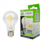 ECOLight LED izzó A60 E27 8W 960lm 2700K Meleg színhőmérsékletű FILAMENT Ecolight (ECOLED2724)