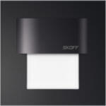 SKOFF LED lépcsőlámpa 0, 4W 6500K 10V DC IP20 matt fekete TANGO MINI Skoff (SKOPR0435)