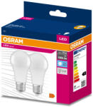 OSRAM 2PAK LED izzó E27 A60 10W = 75W 1055lm 4000K Semleges 200° OSRAM ÉRTÉK (4058075479050)