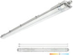 Kobi Lámpakészlet: Hermetikus ipari lámpatest G2 + 2x LED fénycső T8 18W 120cm 4000K Semleges IP65 Kobi (KOBOPR2818)
