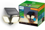 Philips Napelemes reflektor 24, 5 W 4000 lm 3000 K Melegfényű IP65 Fekete Mozgásérzékelővel UltraEfficient Zyren Philips (8721103105431)