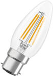 OSRAM LED izzó B35 B22d 3.4W = 40W 470lm 2700K Meleg 300° Izzószál teljesítményosztálya Ledvance (4099854466489)