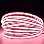 ECOLight LED szalag COB 12V 45W 2400LED NEON Rózsaszín 8mm 5m (ECOTAS1720)