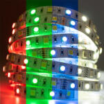 Idealed LED szalag szalag 12V 72W 300LED 5050 RGB + hideg 10mm 5m (IDEATAS0044)