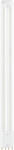 OSRAM LED izzó DULUX 2G11 25W = 55W 2950lm 3000K meleg fehér FILAMENT LEDVANCE (4058075822177)