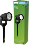 Philips Kerti lámpa LED-es spotlámpa 1, 5W 180lm 2700K Black Reuel Ultra hatékony Philips (8720169386914)