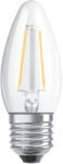 OSRAM LED izzó E27 B35 CL 4.8W = 40W 470lm 2700K 300° OSRAM SUPERSTAR izzószál szabályozható (4058075446878)