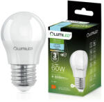 Lumileds E27 P40 LED izzó 8W = 60W 806lm 6500K Hideg 180° LUMILED (LEDZARMI052H)