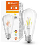 OSRAM Edison LED izzó E27 ST64 5.8W = 60W 806lm 4000K Semleges 300° CRI90 Izzószál szabályozható LEDVANCE Superior (4058075758124)