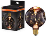 OSRAM LED izzó E27 gömb alakú 3, 5 W 300 lm 2700 K Meleg, dekoratív fekete, ELEKTROMOS ÜVEG, KÖZEPES Osram (4099854607370)