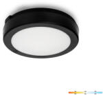 Kobi LED fürdőszobai mennyezeti lámpa, felületre szerelhető, 12W, 1140lm, 4000K, 120°, fekete, IP65, Nairos Kobi (KOBOPR2732)