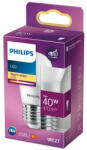 Philips LED izzó Globe E27 P45 4, 9W = 40W 470lm 2700K meleg PHILIPS (8719514309869)