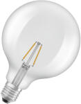 OSRAM LED izzó G125 E27 gyertya 1.8W = 25W 250lm 2700K Meleg 300° Izzószálas Osram (4099854466113)