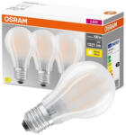 OSRAM 3db LED izzó E27 A60 11W = 100W 1521lm 2700K 300° izzószál OSRAM (4058075592513)