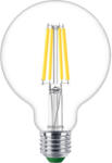Philips LED Globe izzó E27 210lm/W G95 4W = 60W 840lm 4000K semleges izzószál PHILIPS Ultra Hatékony (8720169202726)