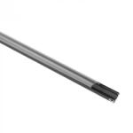 Ecolight Sarokba szerelhető fekete LED alumínium profil 1m átlátszó borítással LED szalagokhoz + végzárókkal RW Ecolight sorozat (ECOPRO0565P)