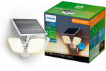 Philips Napelemes reflektor 24, 5 W 4000 lm 3000 K Melegfényű IP65 Fehér Mozgásérzékelővel UltraEfficient Zyren Philips (8721103105479)