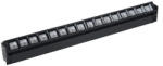 Masterled LED Sínre szerelhető Lámpa 1 Fázisú Állítható 24W 2400lm 4000K Semleges 45° Fekete 60cm Linda Masterled (LVTSZY0047)