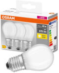 OSRAM 3db LED izzó E27 P45 4W = 40W 470lm 2700K 300° OSRAM (4058075113022)