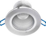 Lightech Mennyezeti lámpatest 7W süllyesztett LED DOWNLIGHT MÉLY, kerek 4000K 560lm ezüst (LTOPR0010)