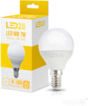 Kobi LED izzó E14 gömb alakú 7W 600lm 3000K Meleg 180° LED2B Kobi (KOBZAR1258)