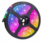 ECOLight LED szalag SMD 5050 7.2W/m 30LED/m 12V Többszínű RGB IP20 5m Tekercs Ecolight (ECOTAS0355)