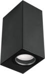 Masterled Kerti fali lámpa, kültéri homlokzati világítás, 2x GU10 60° fekete IP44, Lida Masterled (LVTOPR3722)