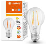 OSRAM E27 A60 LED izzó 7, 5 W = 75 W 1055 lm 4000 K Semleges 300° CRI90 Izzószálas, szabályozható LEDVANCE Superior (4058075759107)