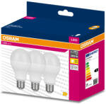 OSRAM 3db LED izzó E27 A60 19W = 150W 2452lm 2700K 200° OSRAM (4058075634374)