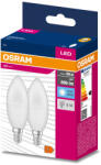 OSRAM 2db LED izzó E14 B35 7W = 60W 806lm 4000K Semleges 220° OSRAM ÉRTÉK (4058075479173)
