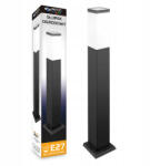Masterled LED Kerti Álló Lámpa Kültéri Oszlop E27 Fekete IP44 Havana 65cm Masterled (LVTOPR0120)