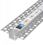 Masterled Profil LED szalagokhoz eloxált 1m GK Masterled (LVTOPR0096)