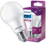 Philips LED izzó E27 A60 13W = 100W 1521lm 4000K semleges fehér PHILIPS (8720169326132)