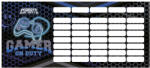 LIZZY Órarend LIZZYSULI mini 2 oldalas Esport Gamer On Duty (7740001008) - papir-bolt