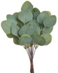  Buchet 12 frunze eukalipt artificial pentru aranjamente florale (8595)