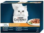 Gourmet Perle tasakok macskáknak pulyka, tonhal, kacsa, bárány 48x85g