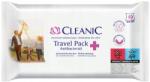 Cleanic Antibakteriális Travel Pack Frissítő törlőkendő Kényelmes utazáshoz (Antibacterial Travel Pack Chusteczki Świeżość)