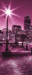 Consalnet Boston éjszaka öntapadós poszter, fotótapéta (91 x 211 cm) (C1-284SKT)