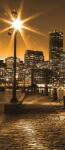 Consalnet Boston éjszaka poszter, fotótapéta (91 x 211 cm) (C1-285VET)
