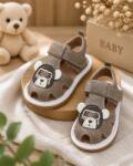 SuperBaby Sandalute cu piuitoare - Happy Cute Bear