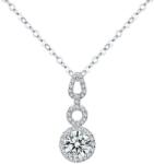  Amandine kristály medálos nyaklánc whitegold