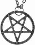 Leather & Steel Fashion choker Pentagram - LSF4 14