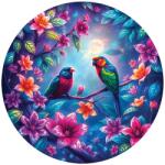 Bluebird Puzzle - Puzzle Les Oiseaux sur la Branche round puzzle - 500 piese