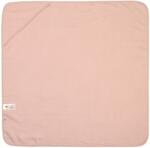 Lassig Хавлия с качулка Lassig - Cozy Care, 90 х 90 cm, розова (4042183427614) - baby